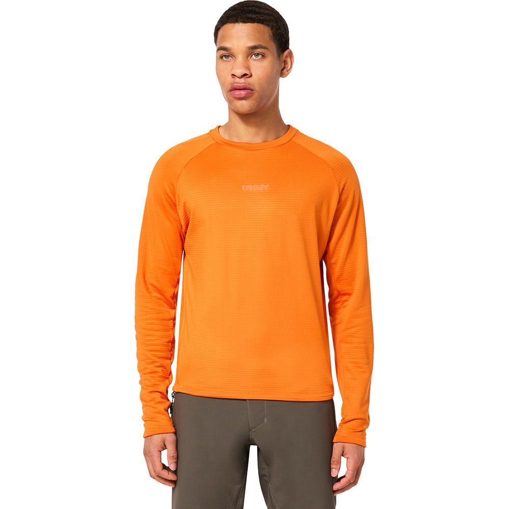 Oakley SEEKER REVEL - Maillot Homme burnt orange