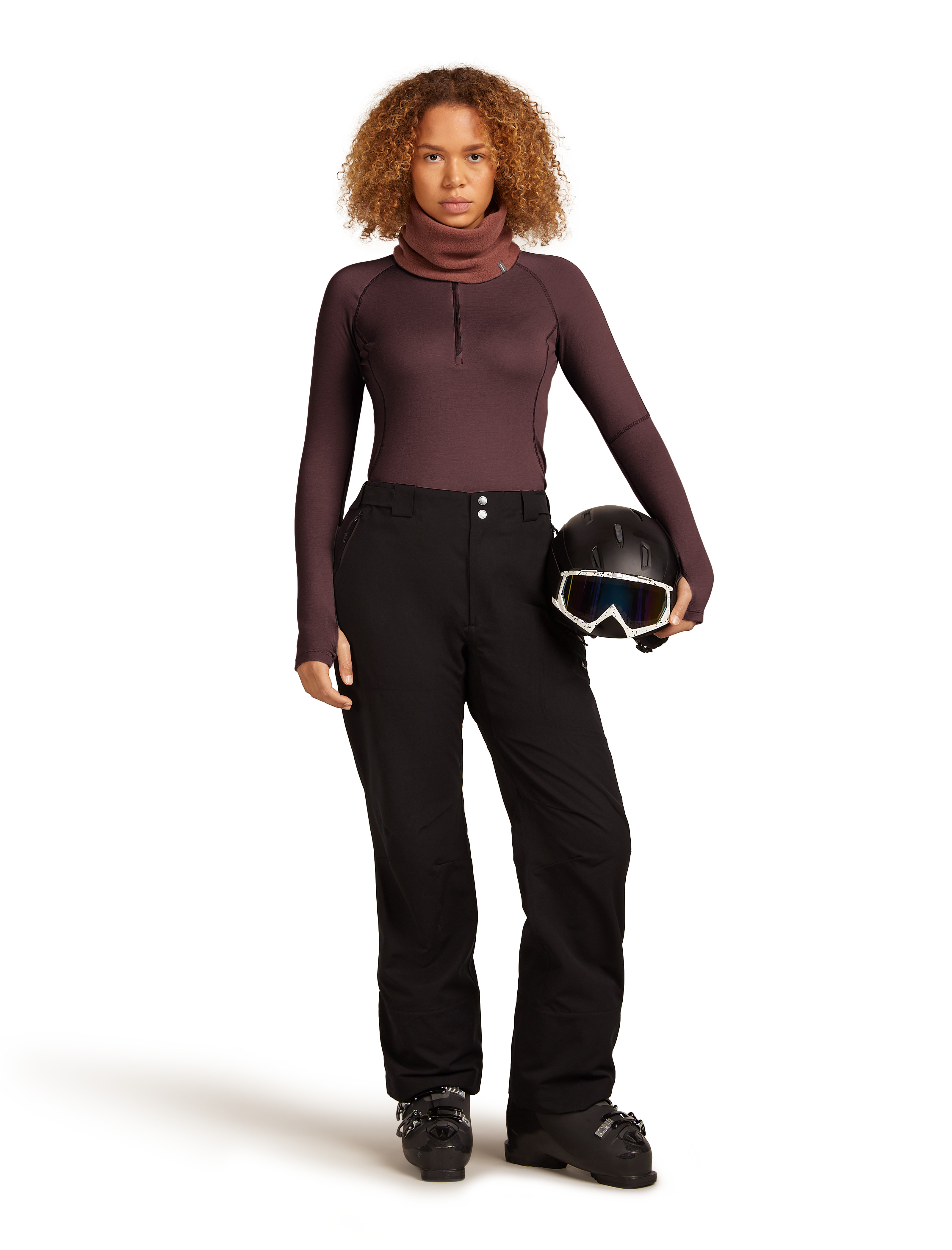 W 300 MerinoFinePolar LS Half Zip