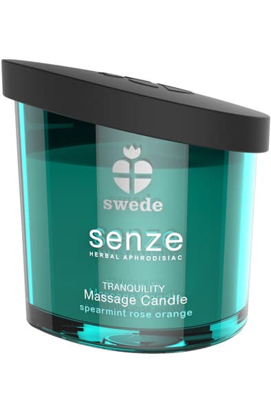 Senze Massage Candle Spearmint Rose Orange 50ml