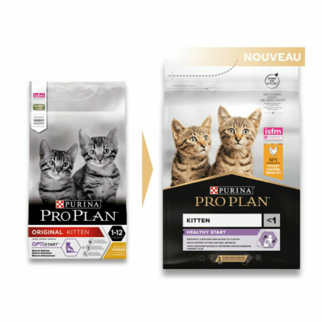 Croquettes pour chatons Pro Plan Kitten Healthy Start Poulet et Riz