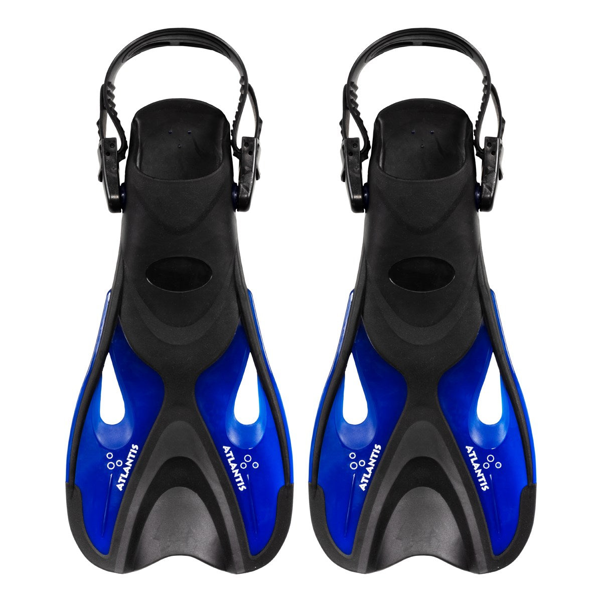 Atlantis Dolphin 42-45 Zwemvliezen - Black/Blue