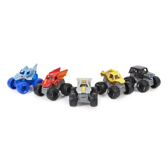 Coffret de 5 mini véhicules Monster Jam