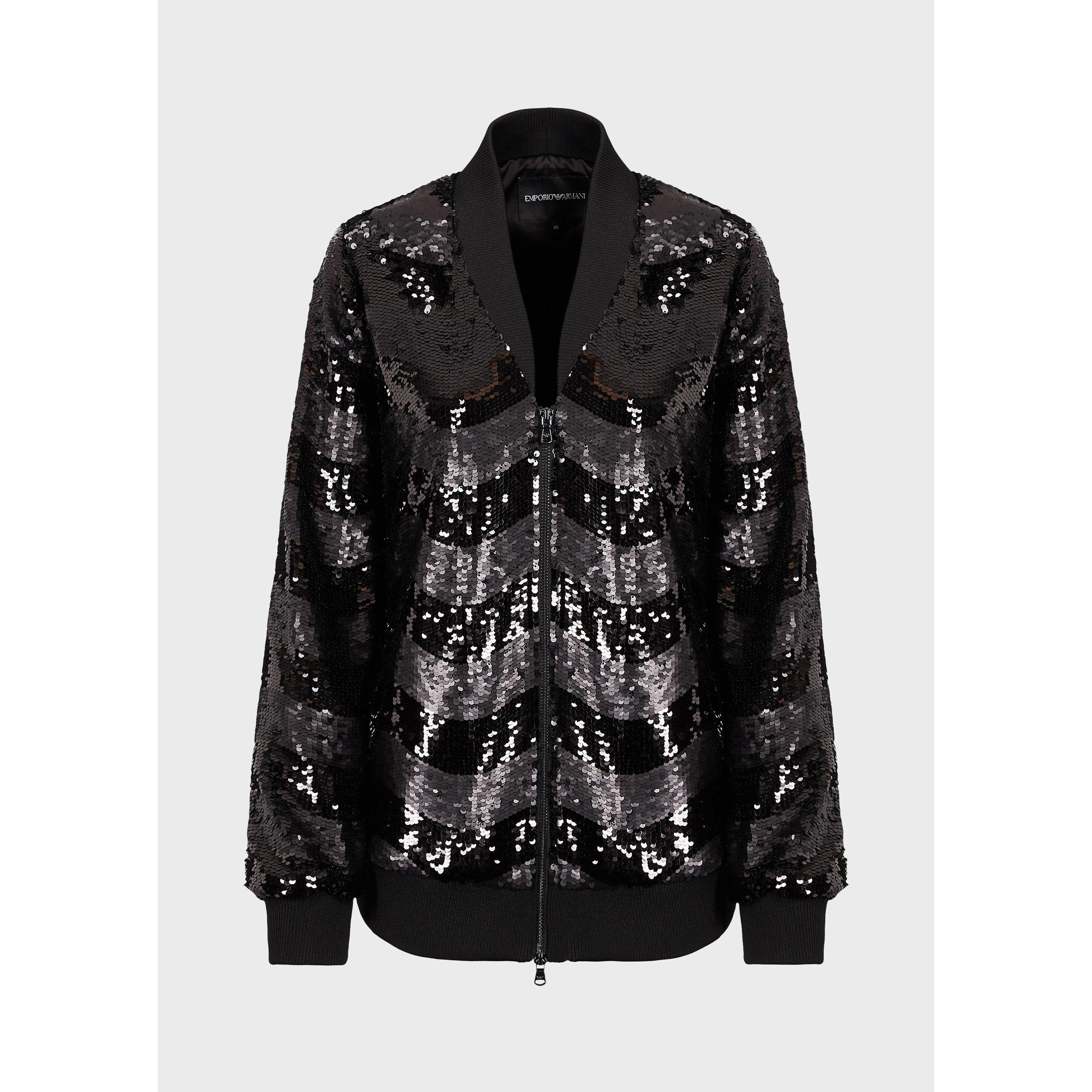 Emporio Armani TXT Bomber Jacket