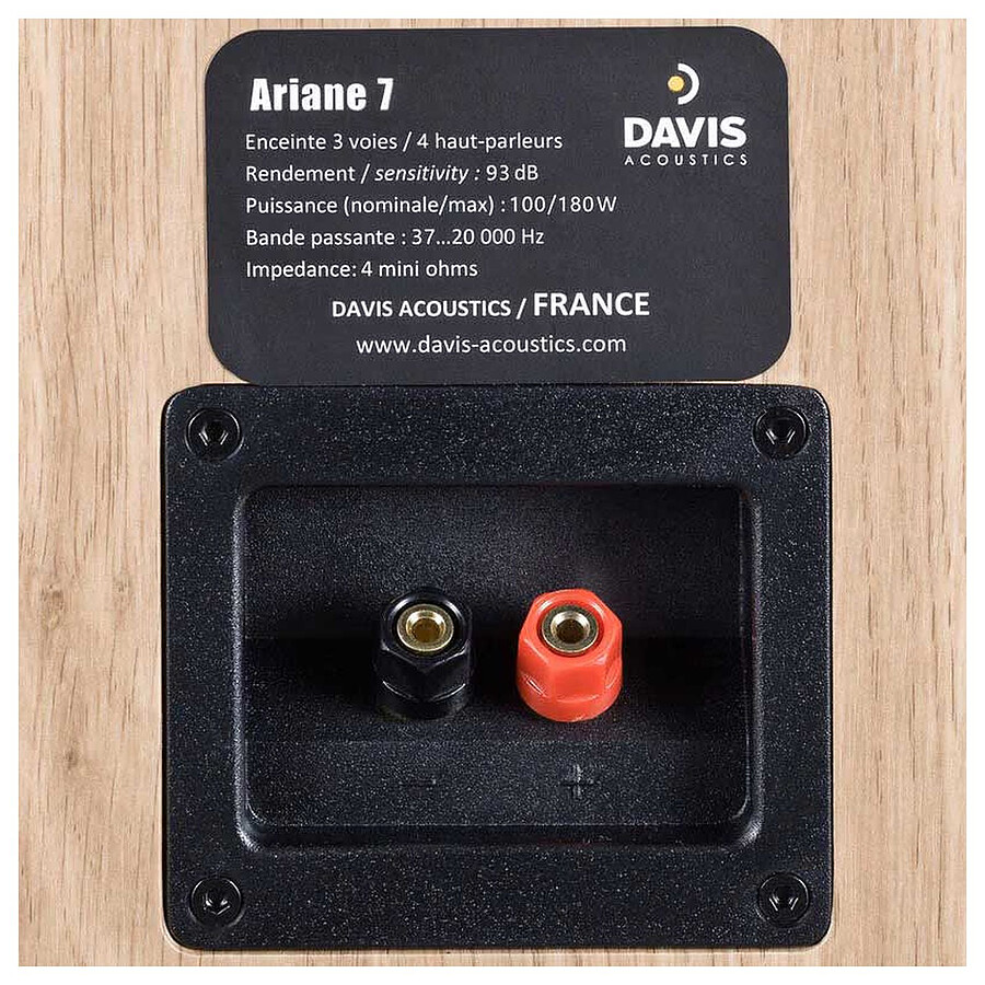 Davis Acoustics Ariane 7 (l'unité) - Chêne clair