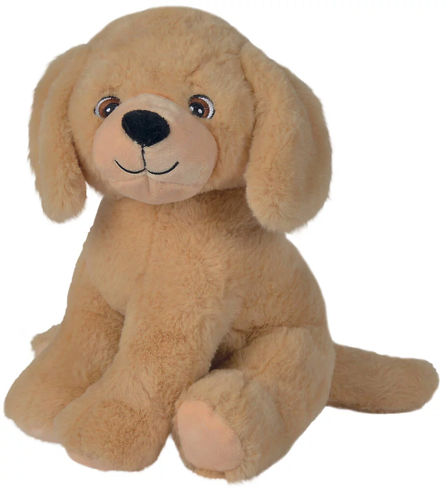 PELUCHE CHIEN 100 % - 28 CM