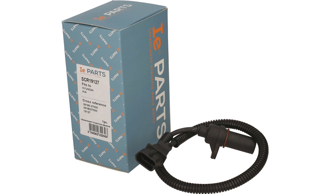 Impulsensor, krumtapaksel