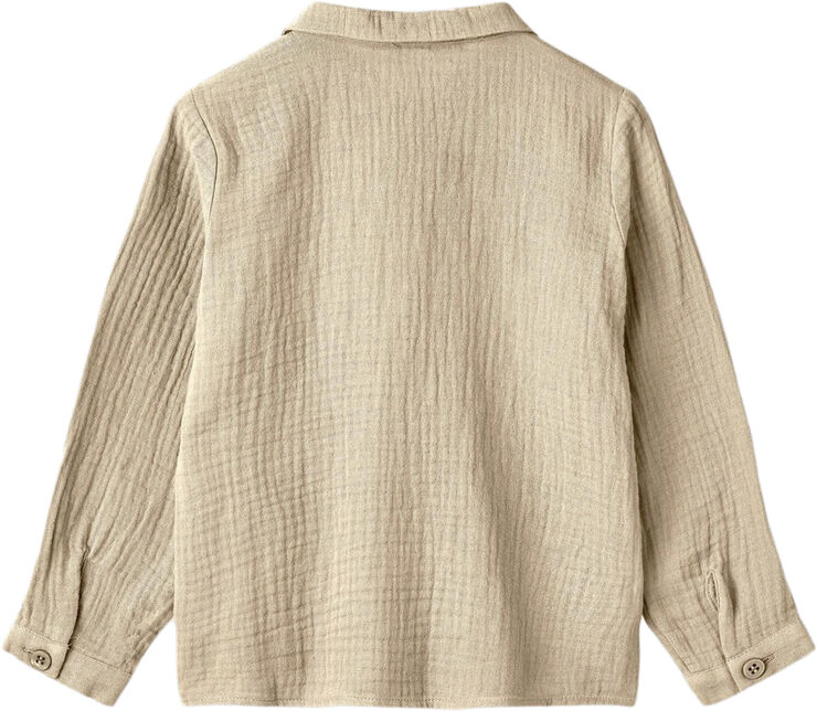 Fliink SUMA LS SHIRT Sandshell