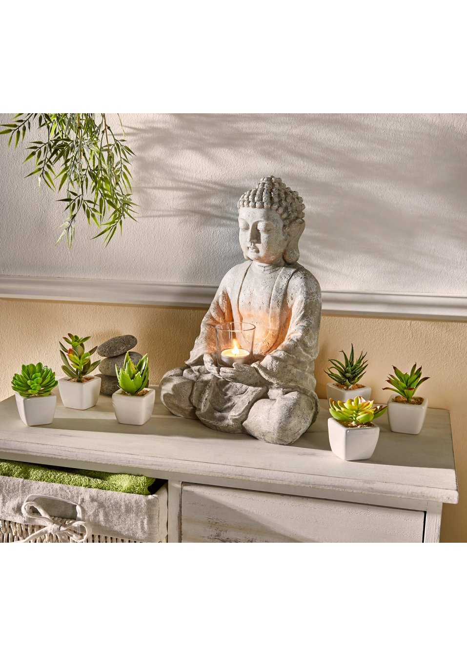 Bouddha avec photophore