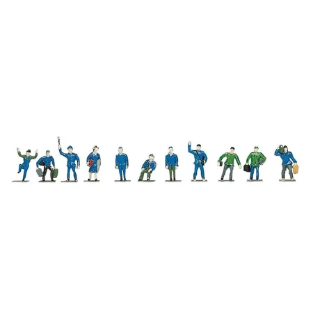 Roco Bahnfiguren, 24 Stück