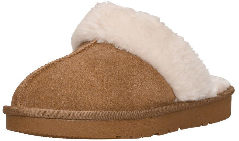 Sub55 Home Collection Pantoffels Open cognac