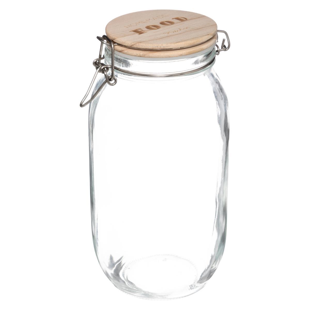 BOCAL VERRE AVEC MOTS 2L