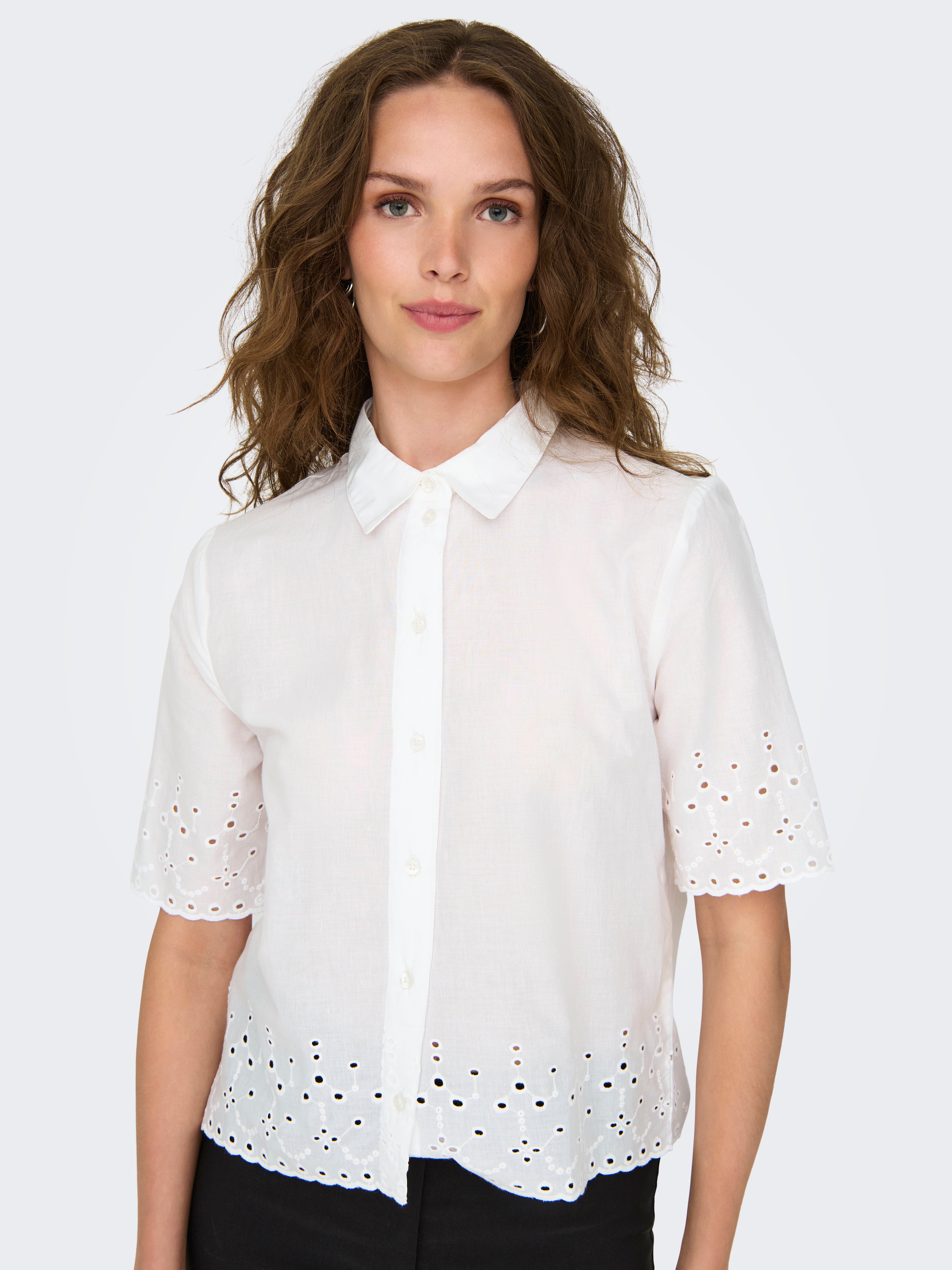 JDYCILLE Hemd Cloud Dancer
