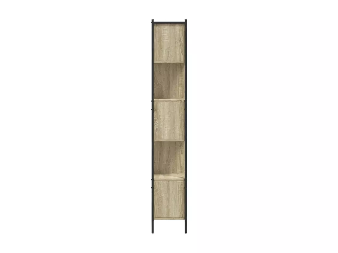 Bibliothèque chêne sonoma 102x28x172 cm bois d'ingénierie