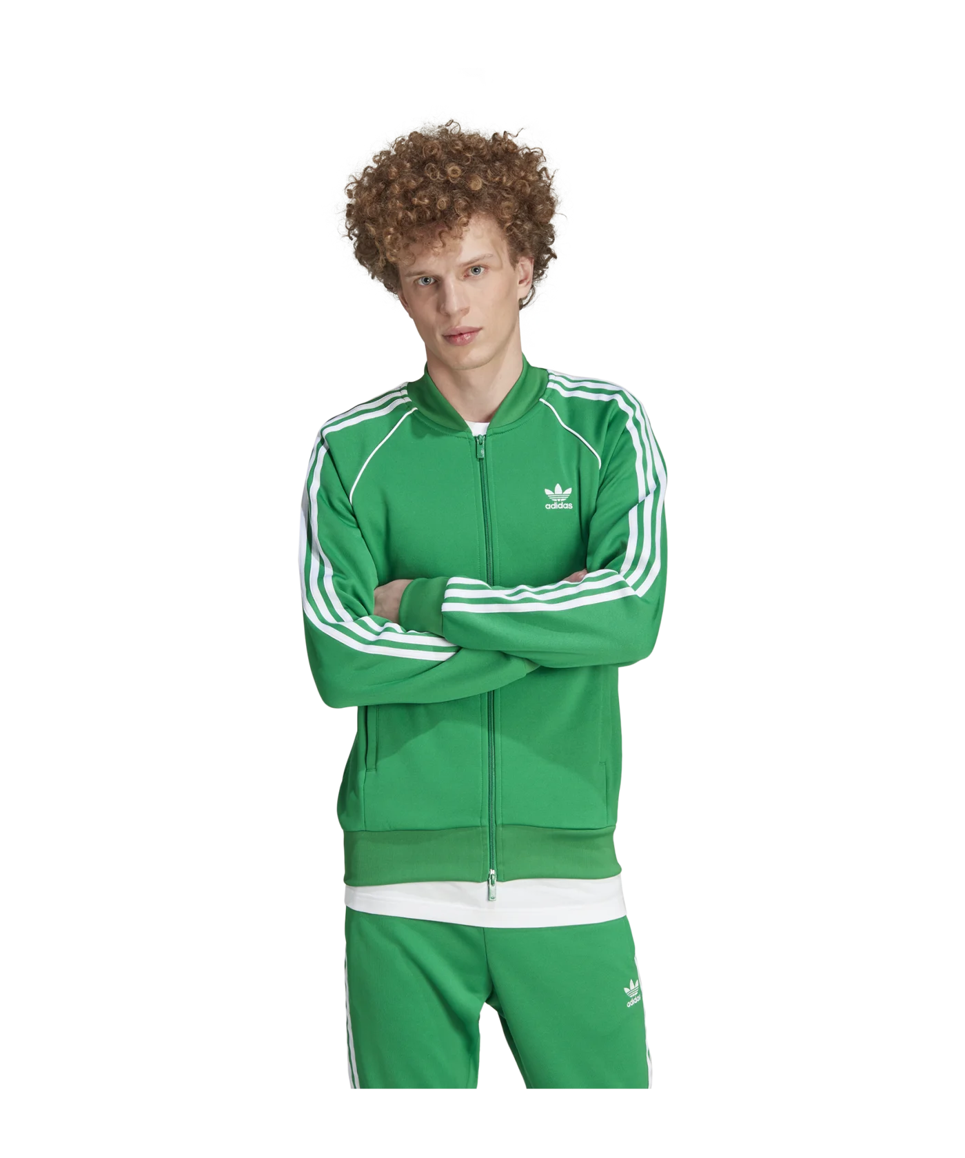 adidas Originals Jacke Grün Weiss