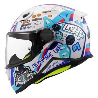 Casque LS2 FF812 - KID NEXT LEVEL - Blanc