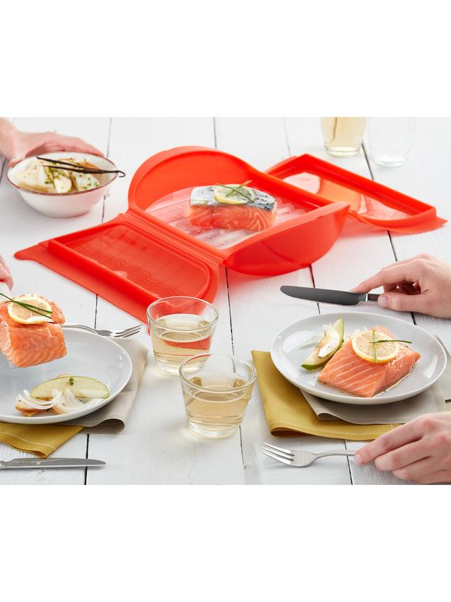 Dampfbox Platin-Silikon, antihaft, 1,4 L