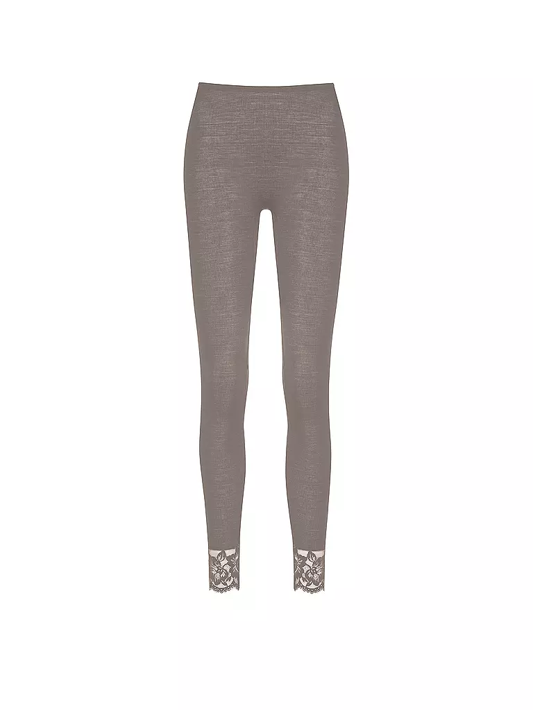 MEY Loungewear Leggings LOVE hellbraun