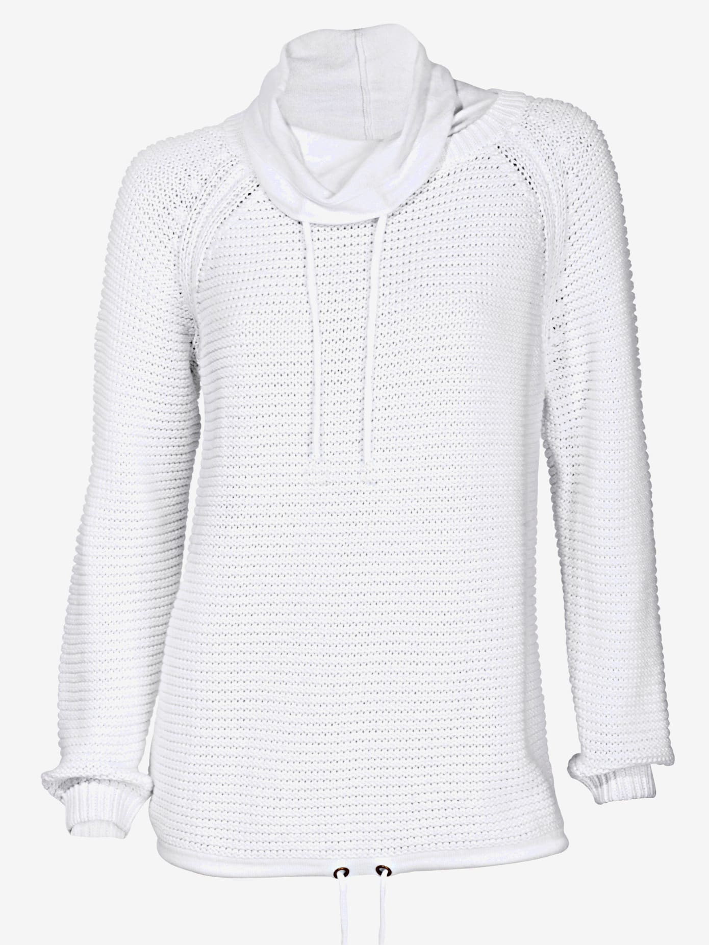 Pull à col roulé pur coton