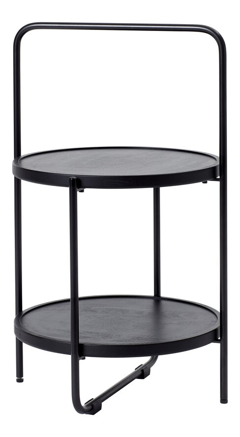 Andersen - Furniture Mini tray table Ø36 cm - Black frame Black