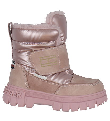 Tommy Hilfiger VinterStøvler - Fur Boot - Pink