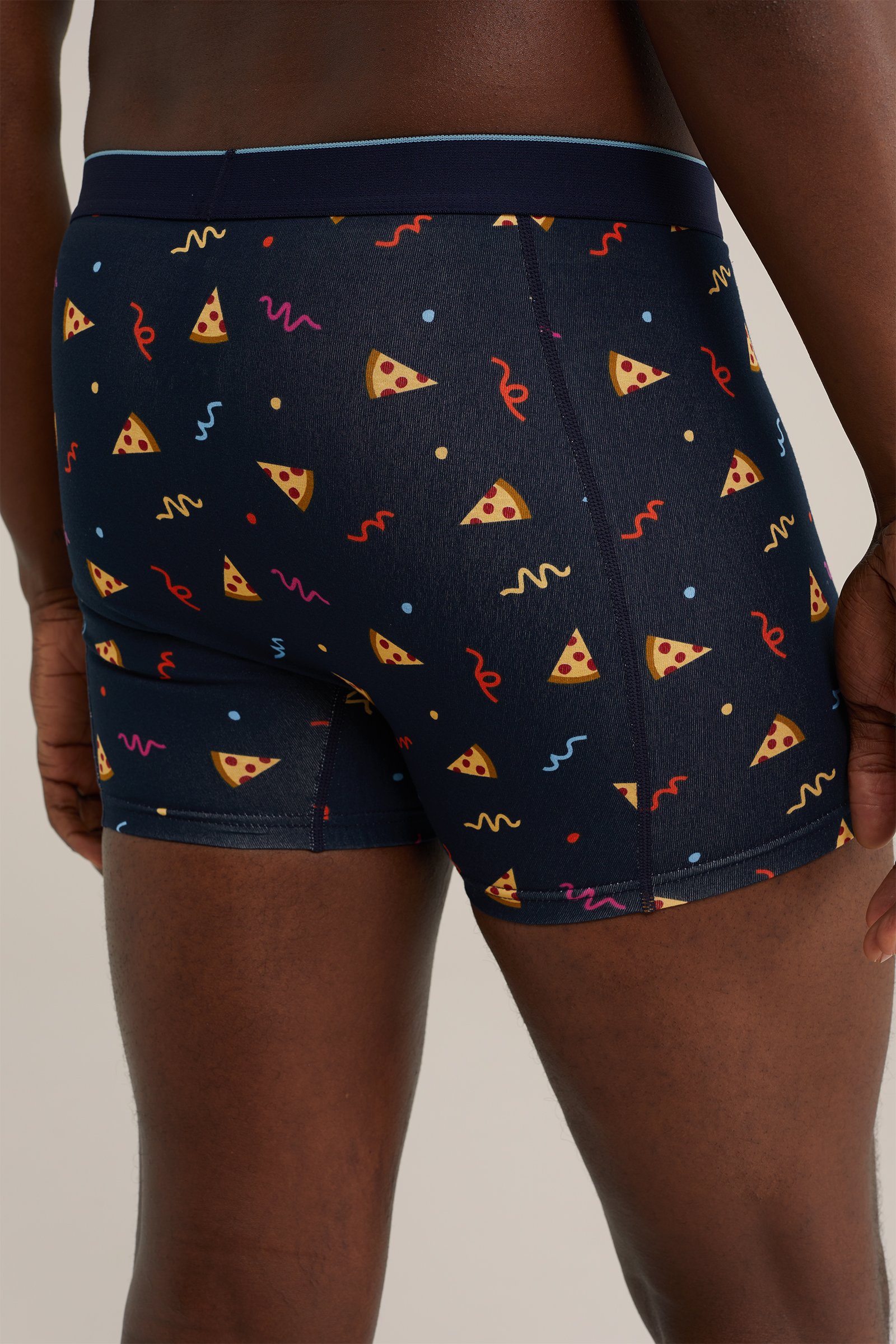boxershort met dessin WE Fashion Donkerblauw