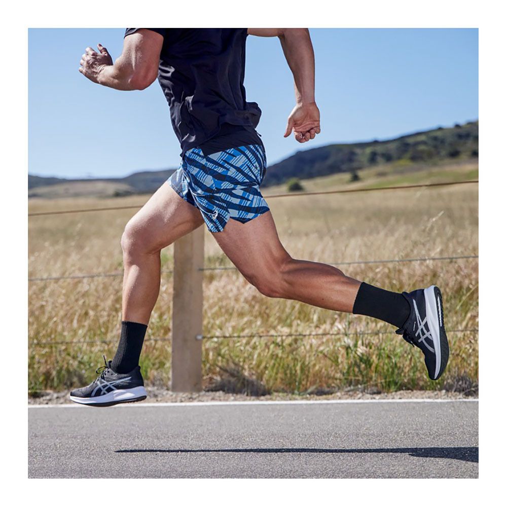 Asics PATRIOT 13 - Chaussures running Homme black/white