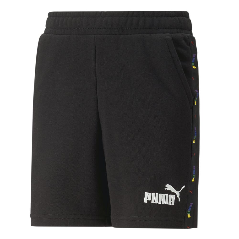 Puma Short Noir Garçon Puma Tape Love