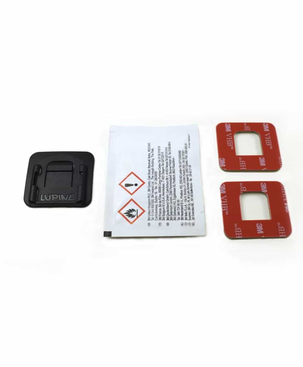 Lupine 3M FrontClick mount Black