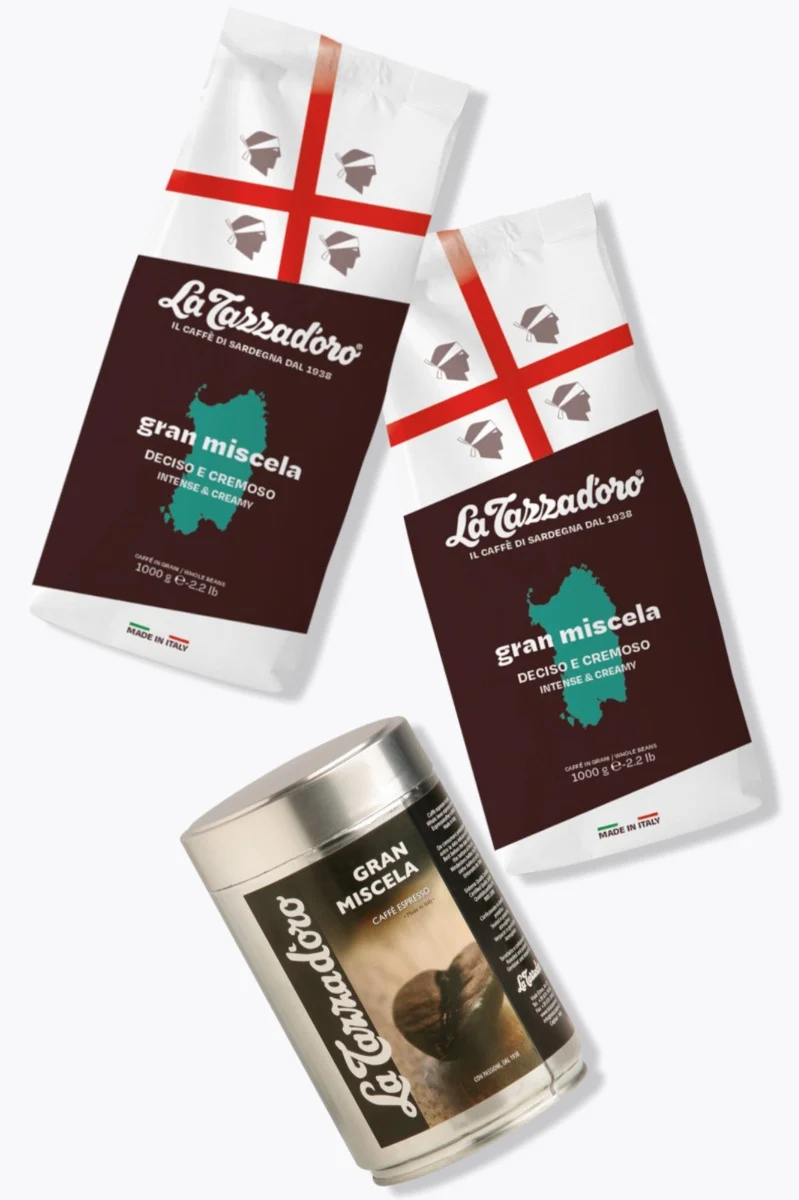 La Tazza d'oro Gran Miscela 2kg + gratis Gran Miscela 250g Dose