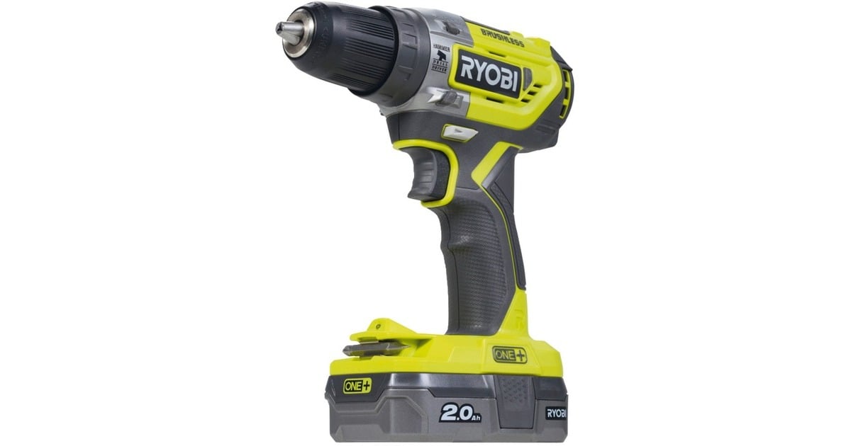 RyobiR18PD5-220S klopboorschroevendraaier  (Groen/zwart, Accu inbegrepen)