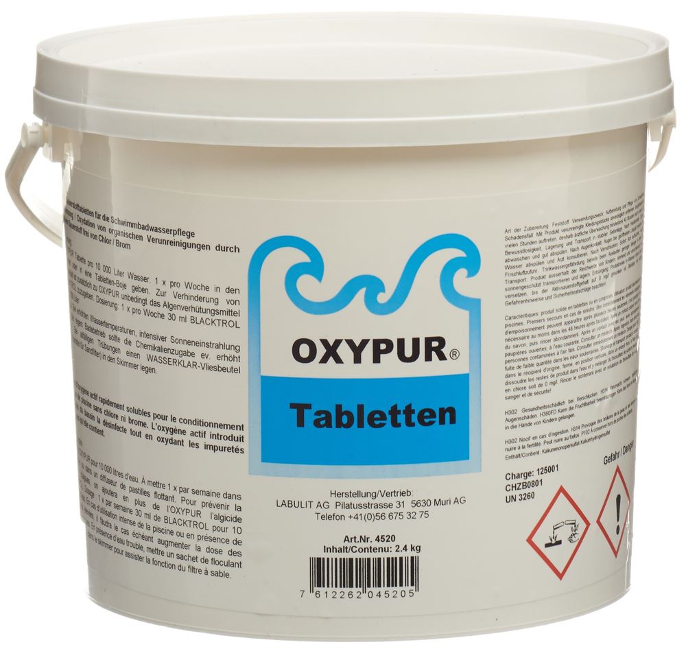 OXYPUR Aktivsauerstoff Tabl 100 g