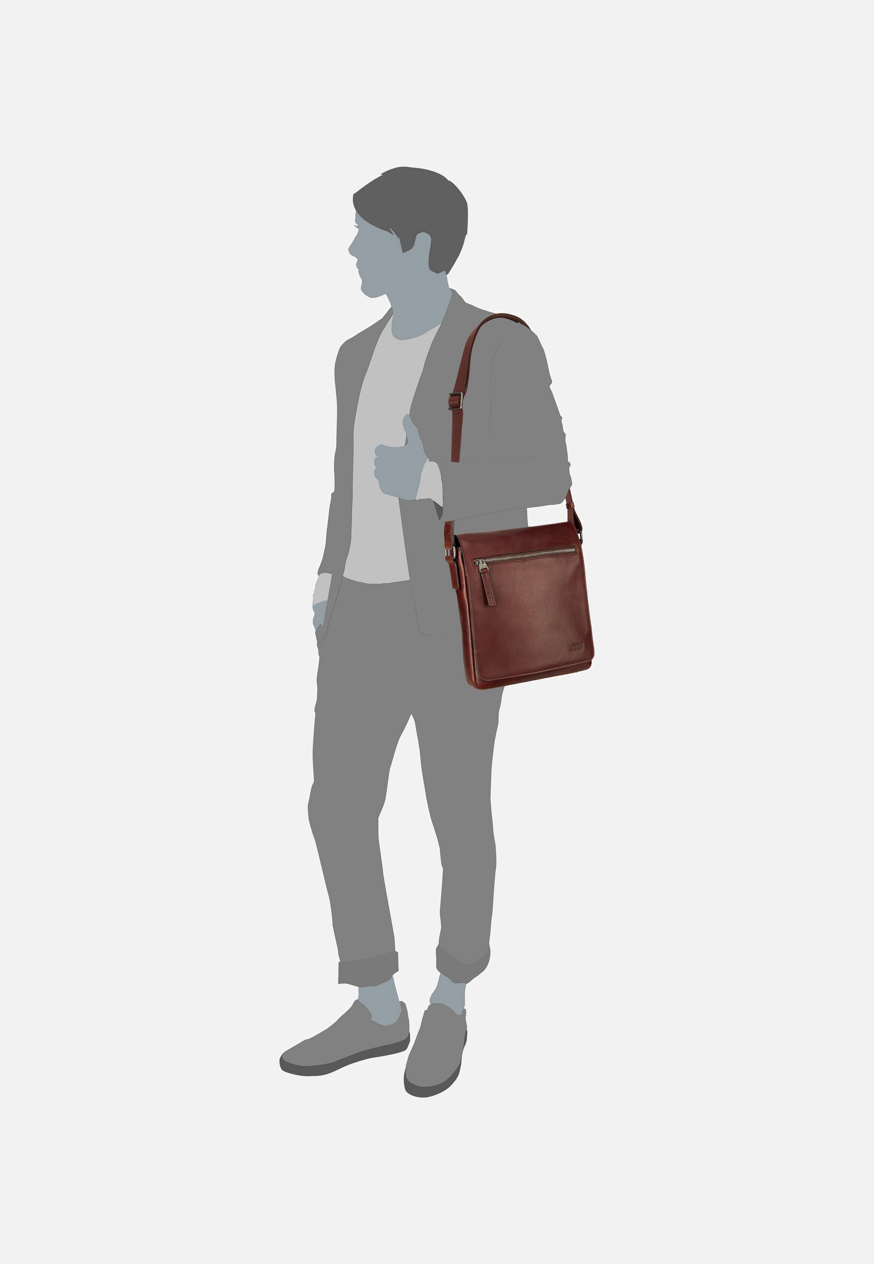 Lund L 6741 Braun - Crossbody Bag
