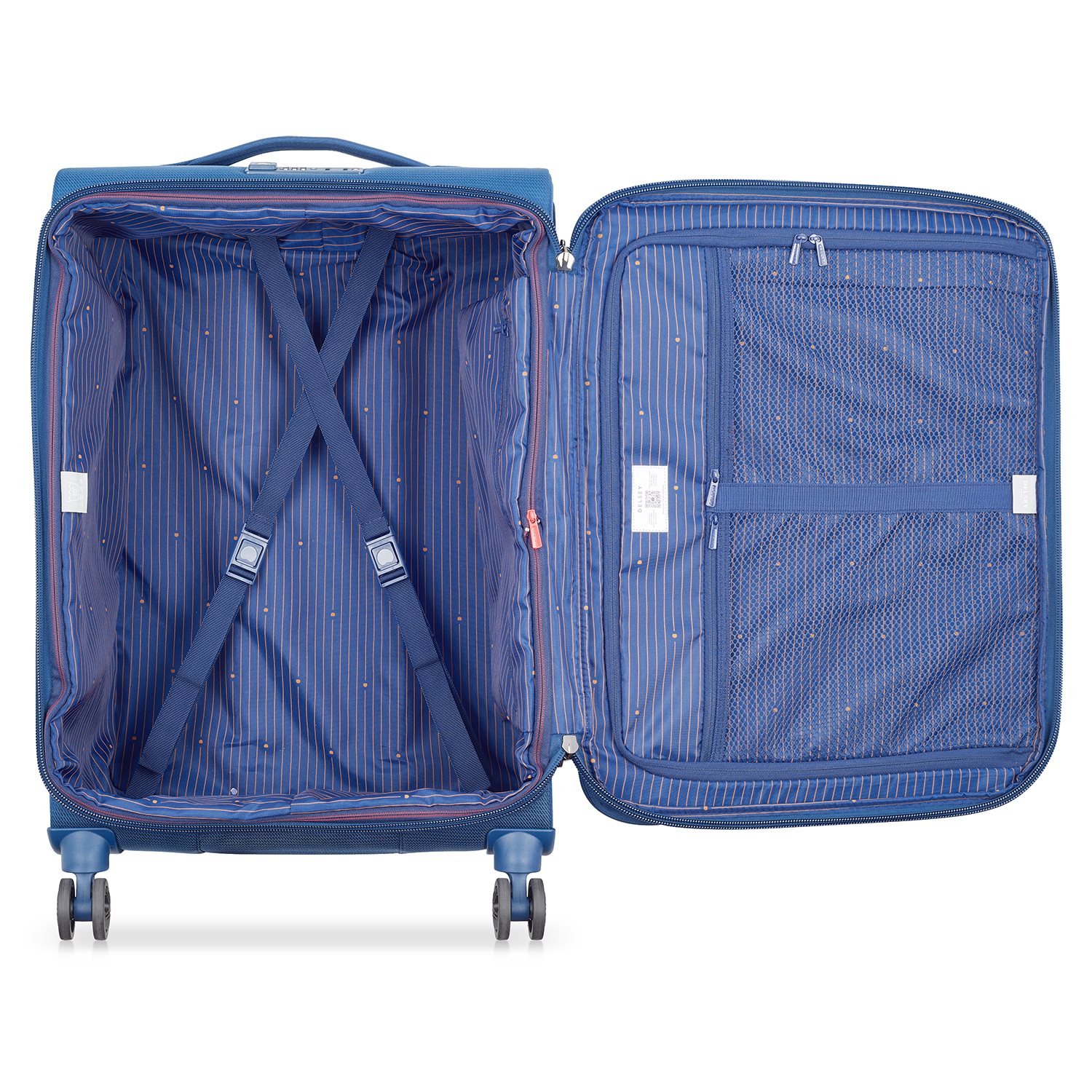 Delsey Montmartre Air 2.0 Trolley M Expandable blue