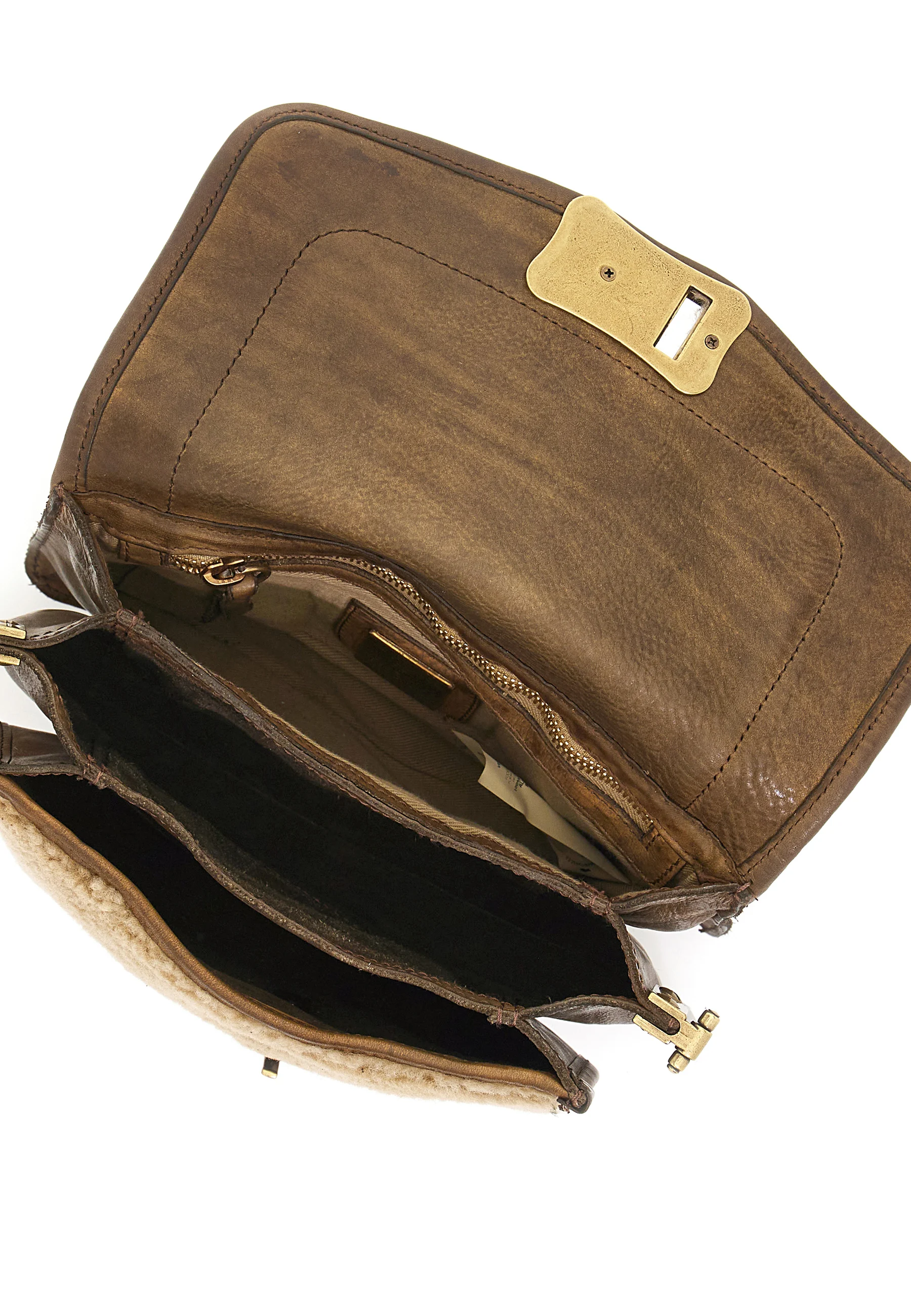 AGNESE - Sac à bandoulière | Marron