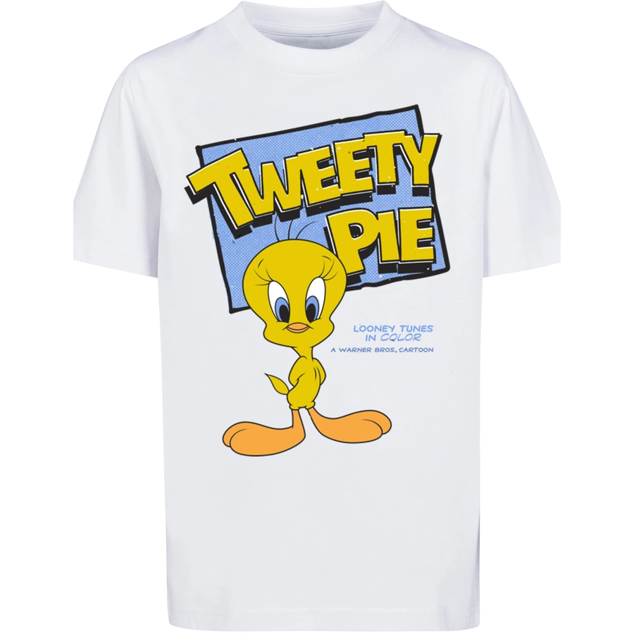 F4NT4STIC T-Shirt Looney Tunes Classic Tweety Pie weiß