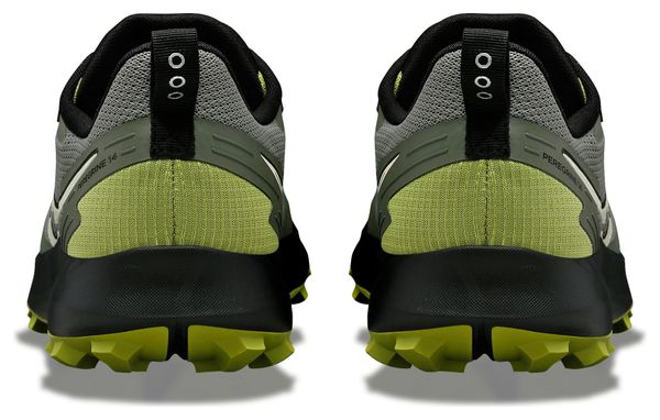 Chaussures de Trail Running Saucony Peregrine 14 GTX Khaki Noir