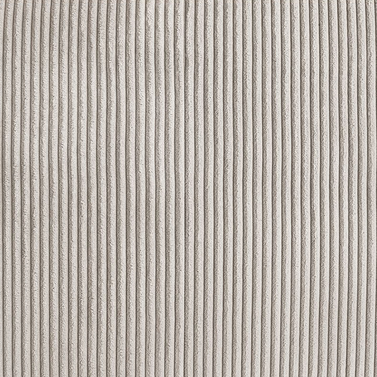 Bobochic Canapé 2 places moelleux voltaire beige - 220x124x75 cm