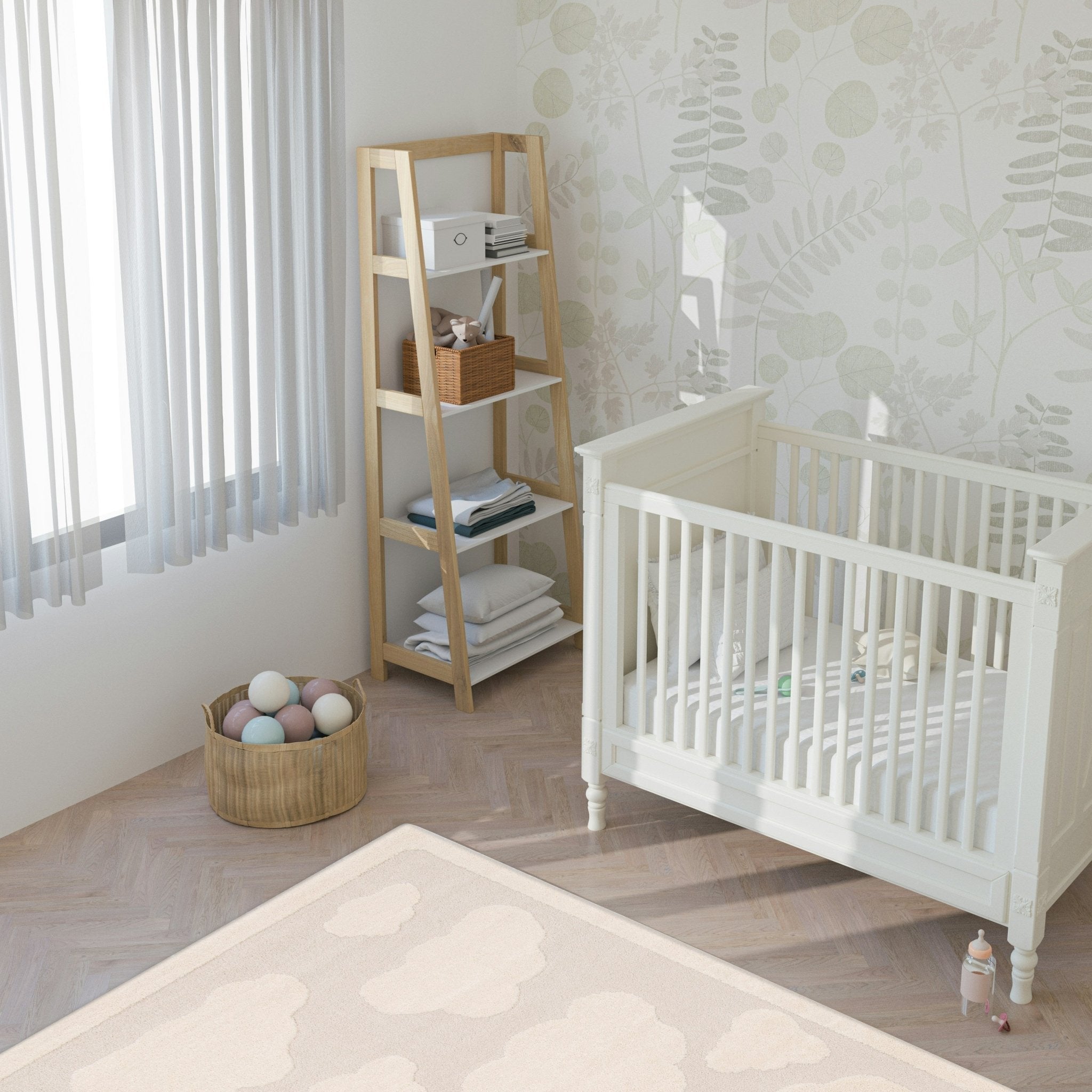 AFK Living vloerkleed  Nuages - voor kinderen - beige