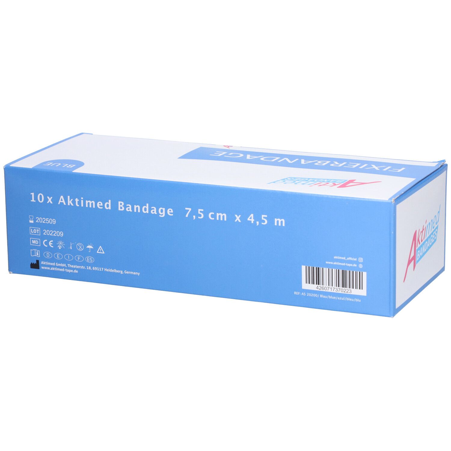 Aktimed Bandage royalblau 10er Packung