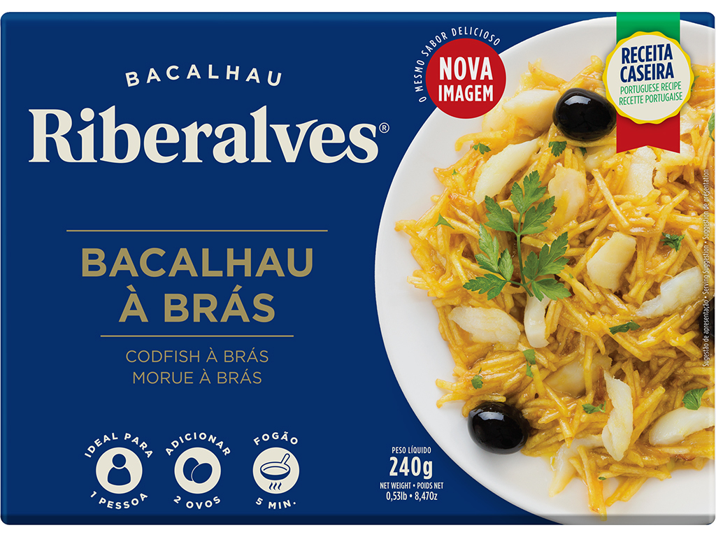 BACALHAU À BRÁS RIBERALVES 240G