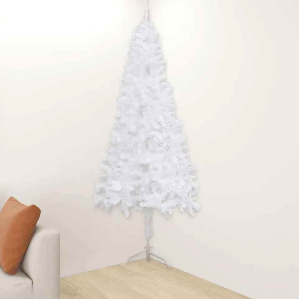 vidaXL - Kerstboom - Wit - 240 x 85 cm