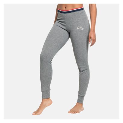 Collant Long Odlo Active Warm Originals Eco Gris Femme