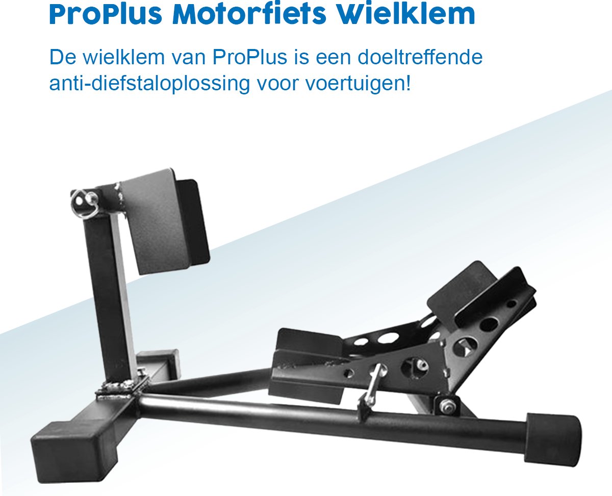 ProPlus motorfiets wielklem - Black