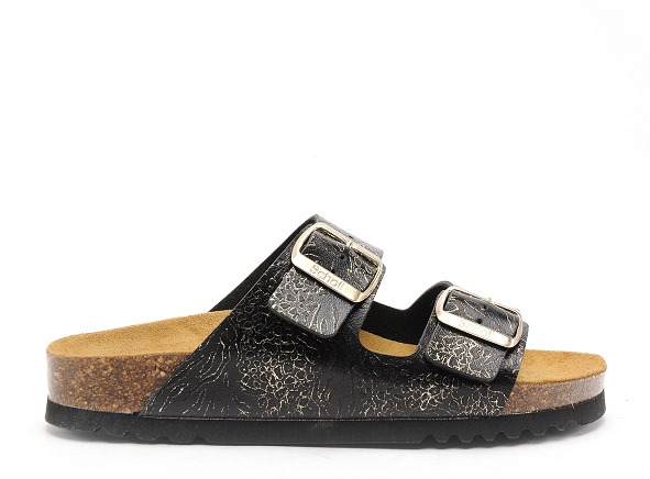 Scholl mules et sabots plats femme josephine 30753 noir