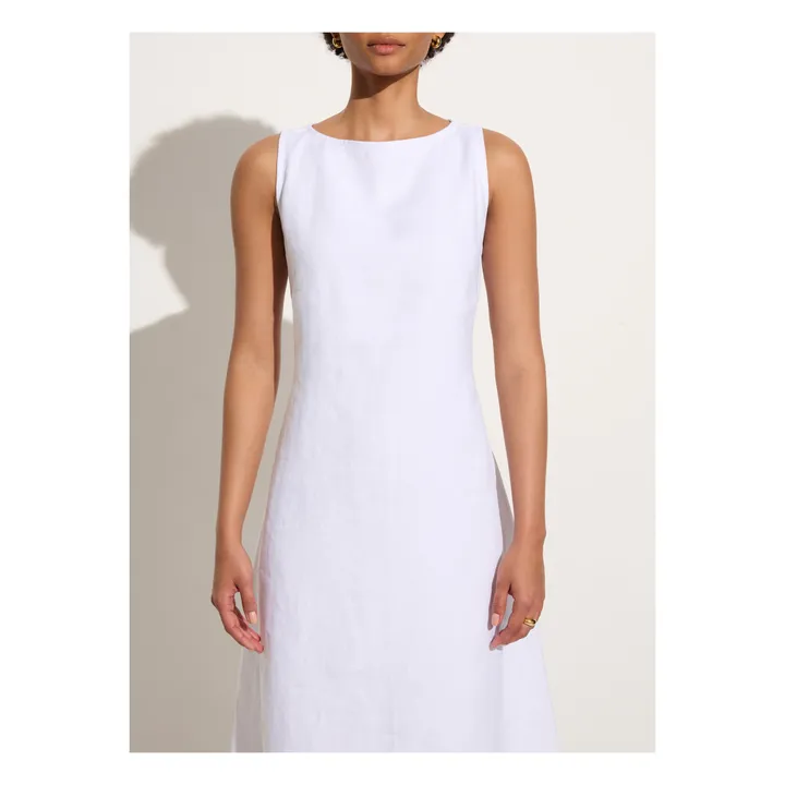 Faithfull the Brand Robe Nahna Maxi | Blanc