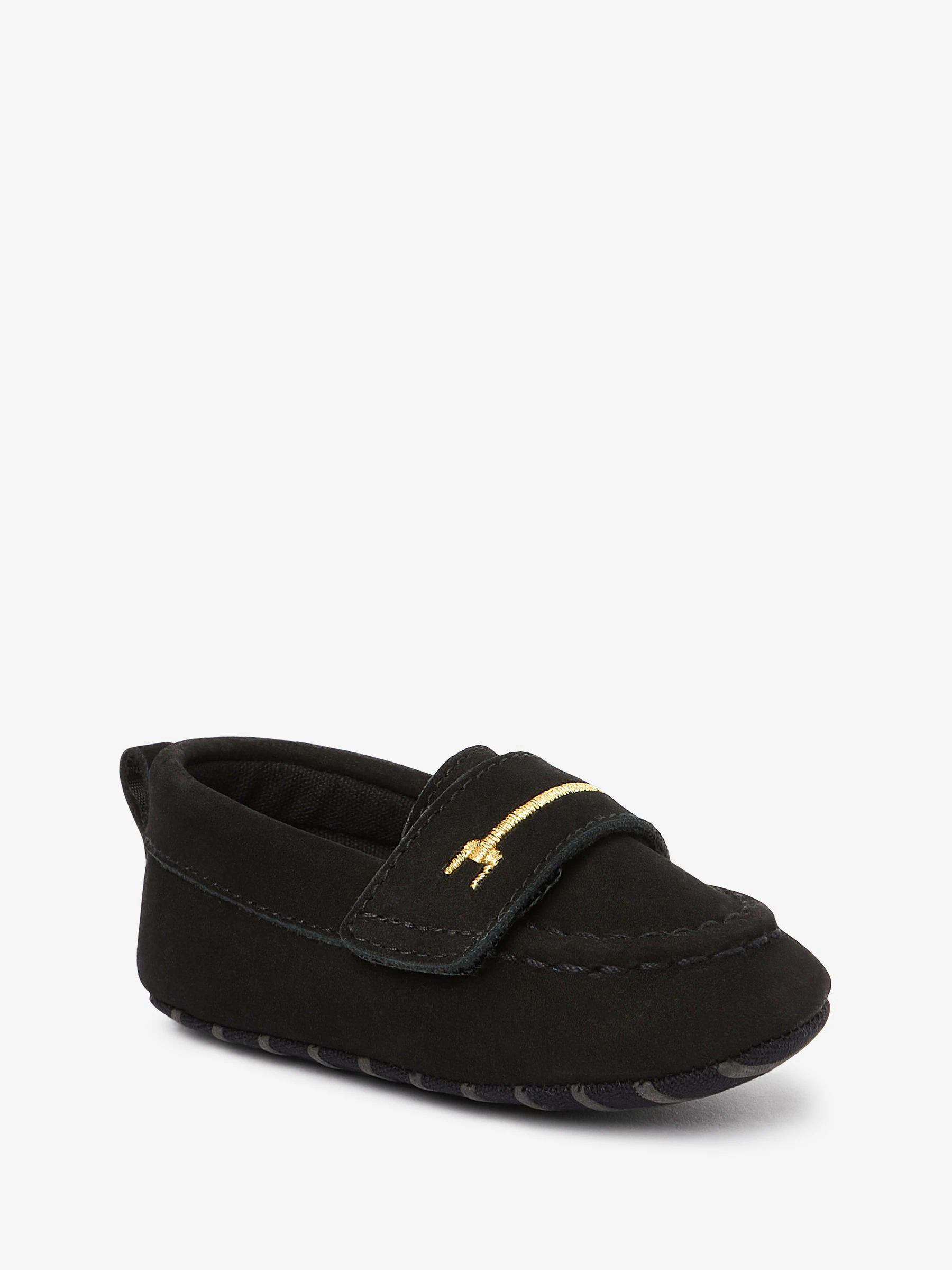 Zwart - Babyloafers (0-24 mnd)