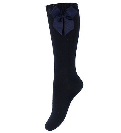 Condor Kn?Strømper m. Sl?jfe - Navy
