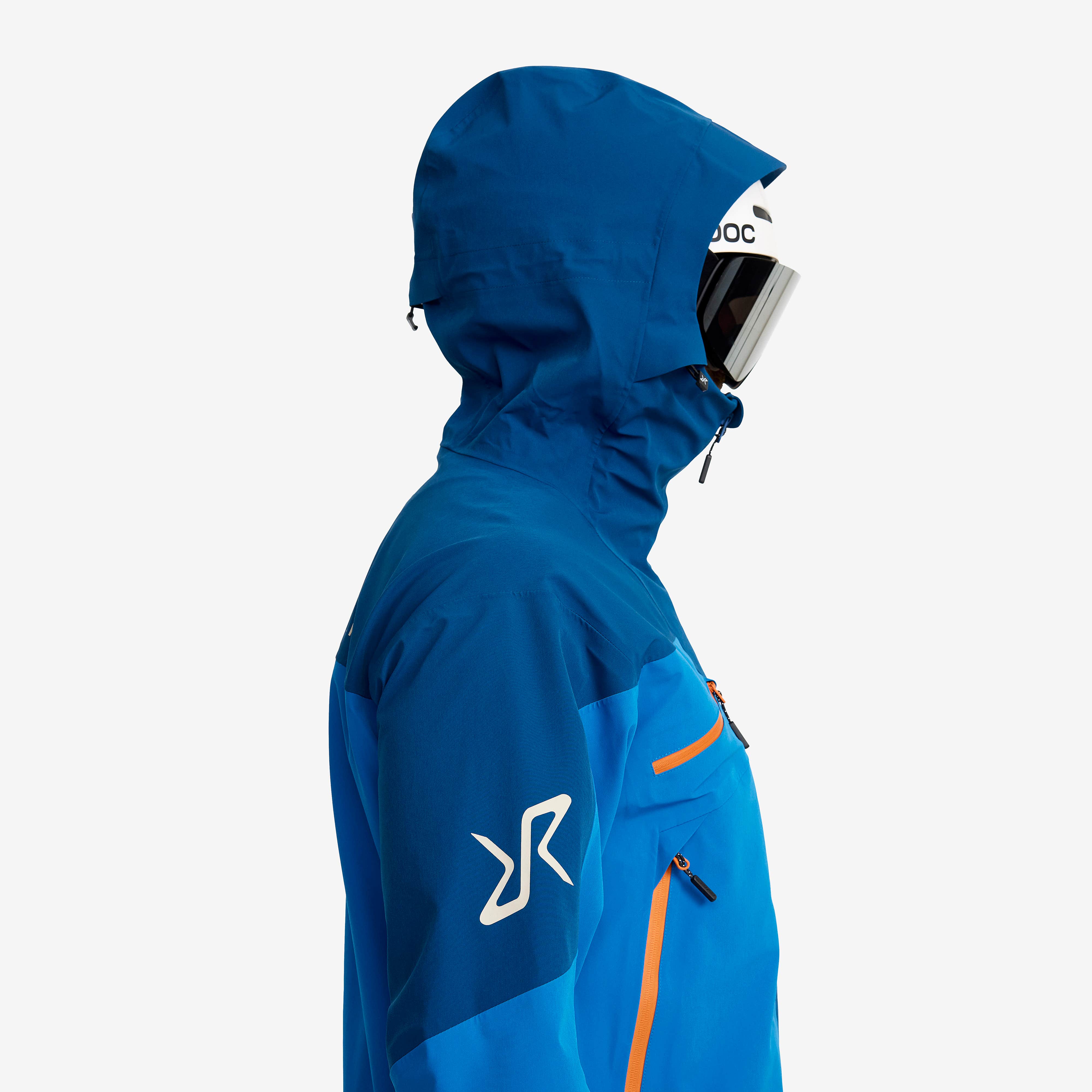 Atlas 3L Ski Jacket Herre Imperial Blue/Blue Opal