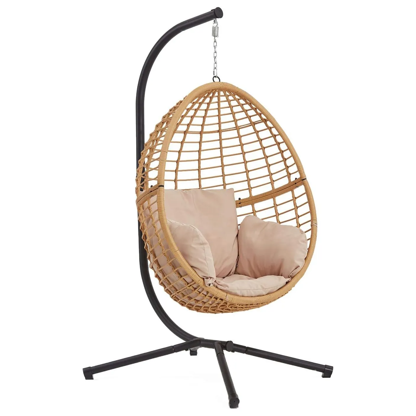 natural rattan rocking chair ,hanging wicker chair