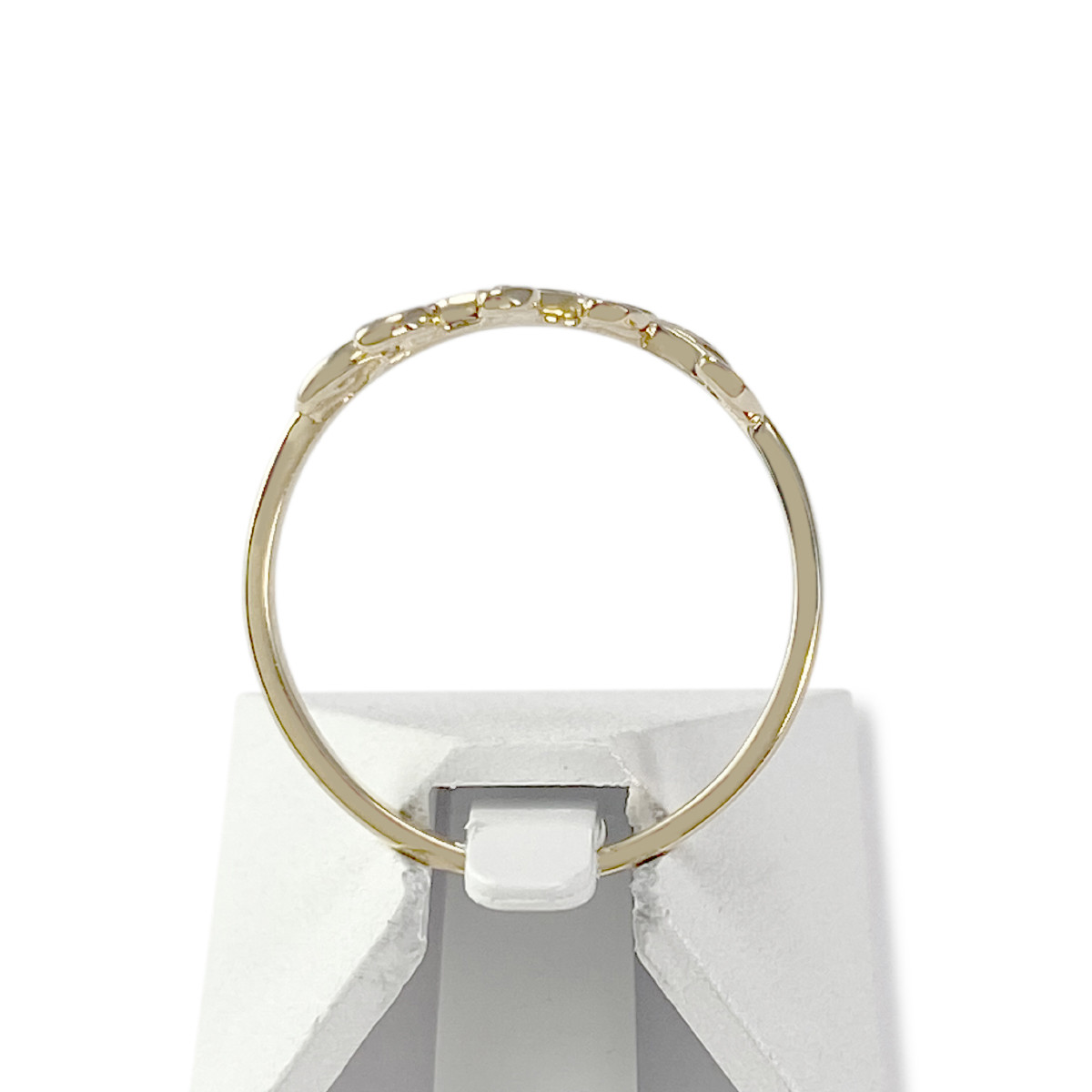 Bague d'occasion or 750 jaune et rhodié diamants